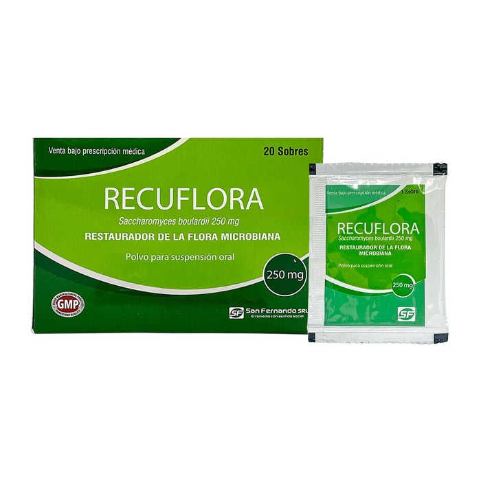 Recuflora Saccharomyces Boulardii 250Mg X Sobre