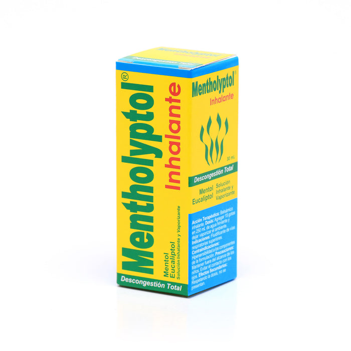 Mentholiptol Inhalante Frasco Descongestionante X 30Ml
