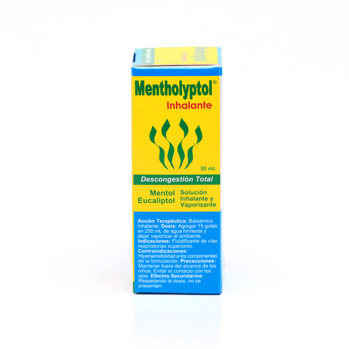 Mentholiptol Inhalante Frasco Descongestionante X 30Ml