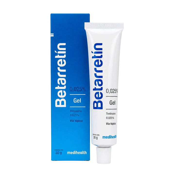 Betarretin Tretinoina 0.025% Gel X 30G