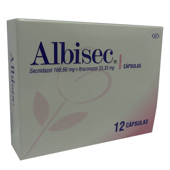 Albisec Cap X 12 Caps Itracona Secnidazol 6 Par