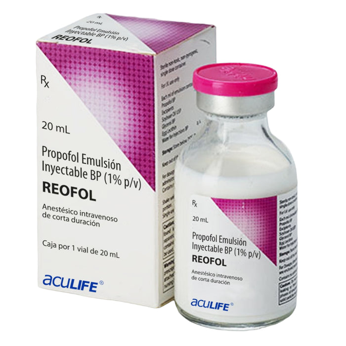 Reofol Propofol 0.01 Y 20Ml X Ampolla