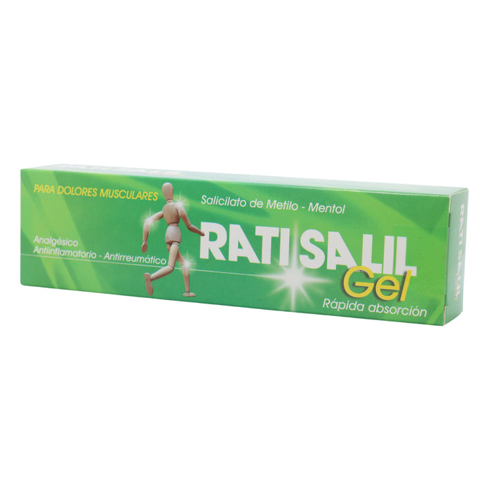 Ratisalil Gel Salicilato De Metilo 0.015 Mentol X 40G