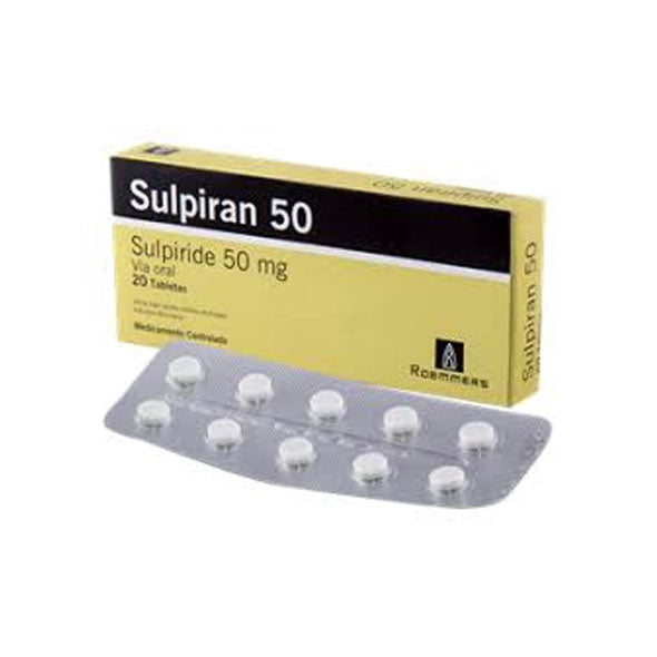 Sulpiran 50Mg Sulpiride X Tableta