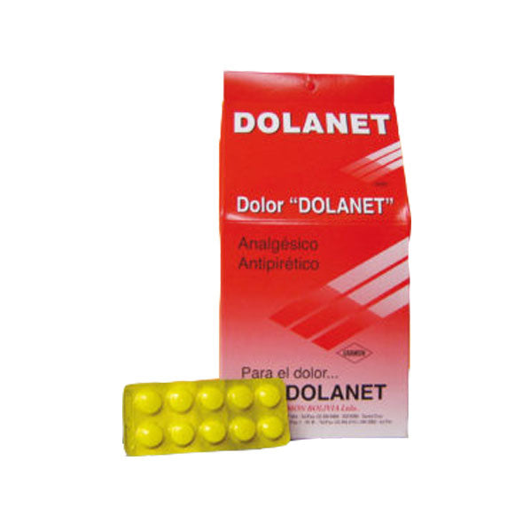 Dolanet 500Mg Dipirona X Tableta