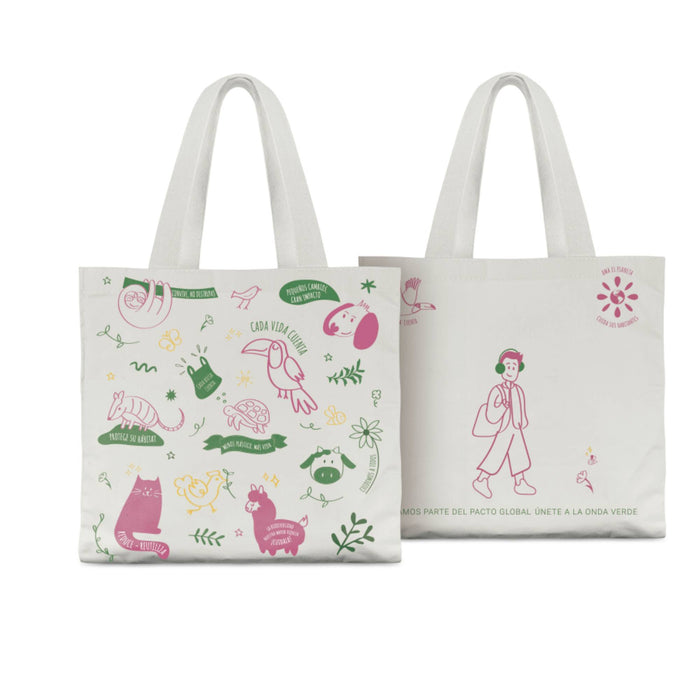 Bolsas Ecologicas Reutilizable Modelo Surtido Farmacorp X Unidad