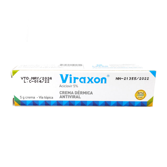 Viraxon Aciclovir 0.05 Crema X 5G