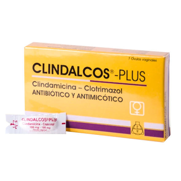 Clindalcos Plus Clindamicina 100Mg Y Clotrimazol 100Mg X Ovulo