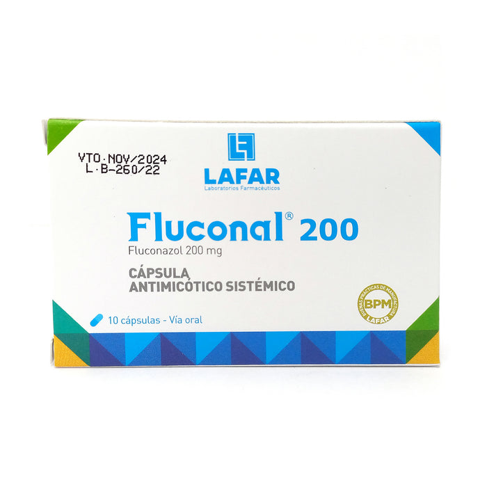 Fluconal 200 Fluconazol 200Mg X Capsula