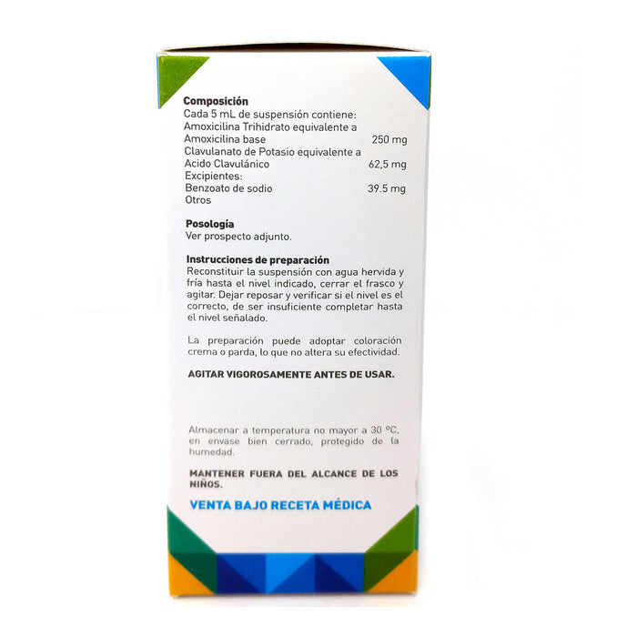 Amoxilanico Amoxicilina 250Mg Acido Clavulanico 62.5Mg X 100Ml