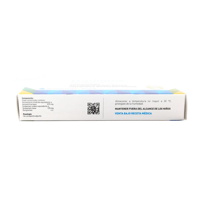 Bammox Amoxicilina 875Mg Y Sulbactam 125Mg X Tableta