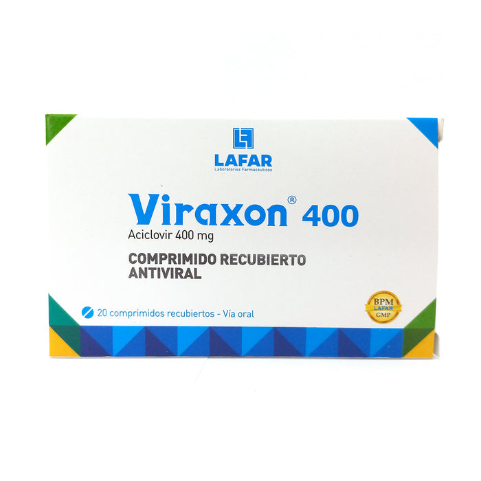 Viraxon Aciclovir 400Mg X Tableta