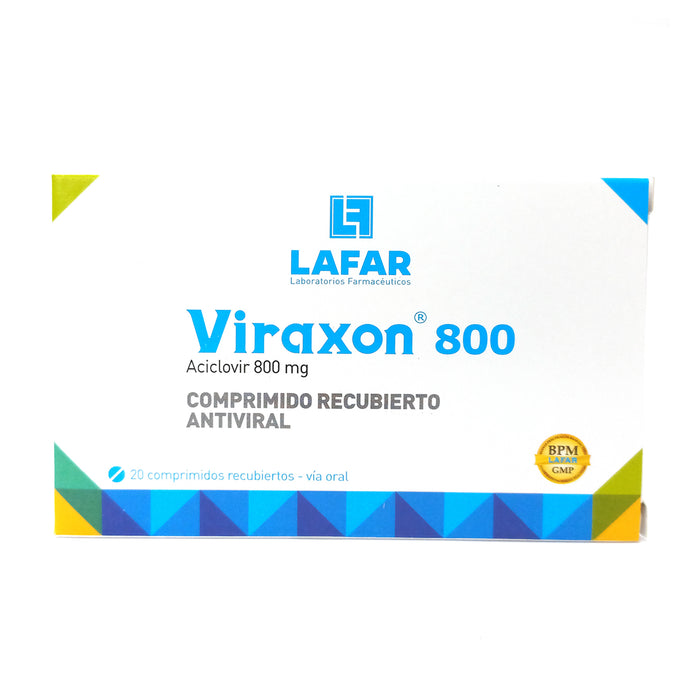 Viraxon 800 Aciclovir 800Mg X Tableta