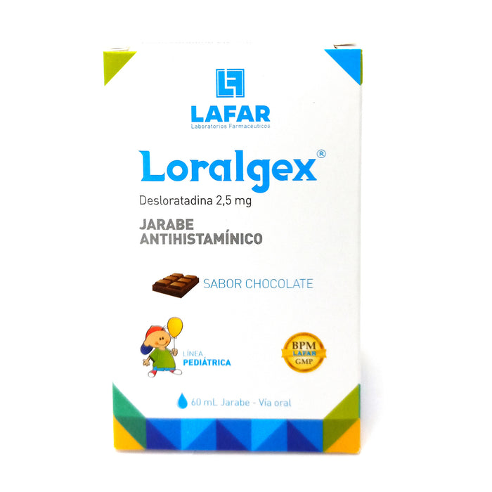 Loralgex 2.5Mg 5Ml Jbe X 60Ml Desloratadina