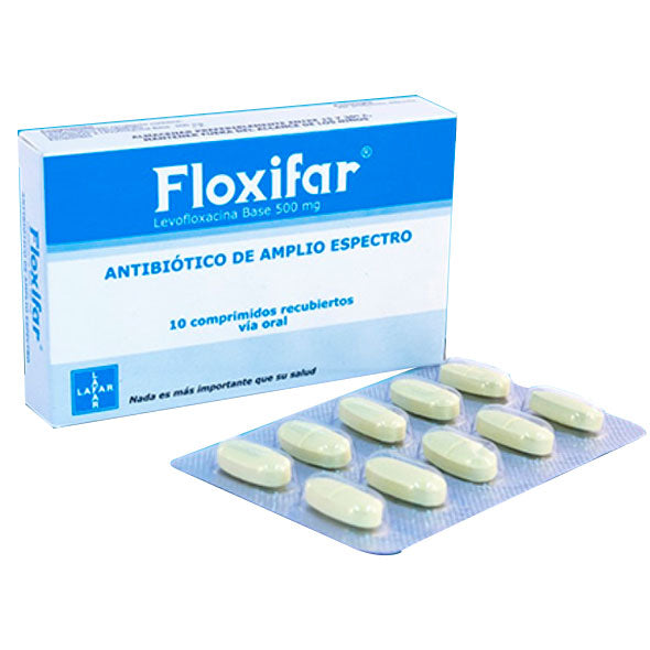 Floxifar Levofloxacina 500Mg X Tableta