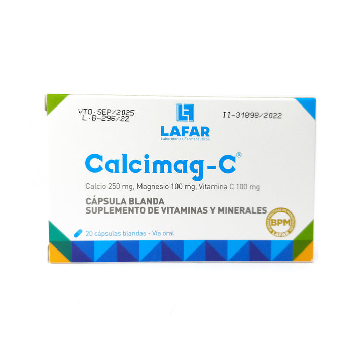Calcimag-C X Capsula Blanda