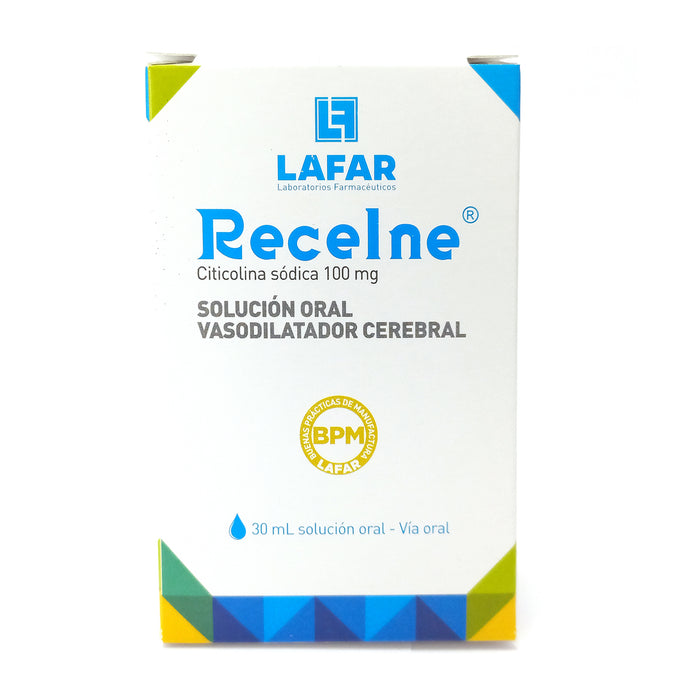 Recelne 100Mg Gotas X 30Ml Citicolina