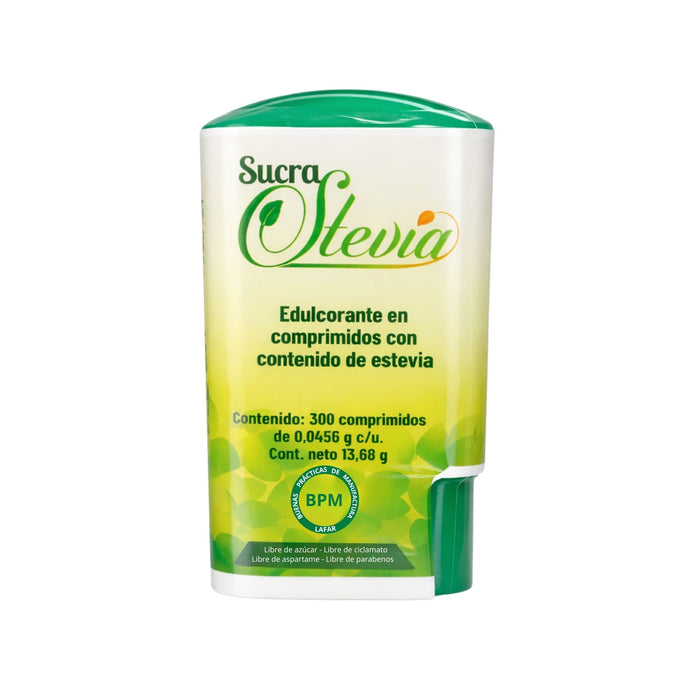 Sucra Stevia Edulcorante Natural X 300 Comprimidos