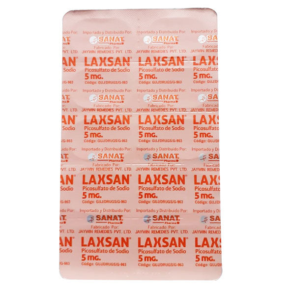 Laxsan Picosulfato De Sodio 5Mg X Capsula