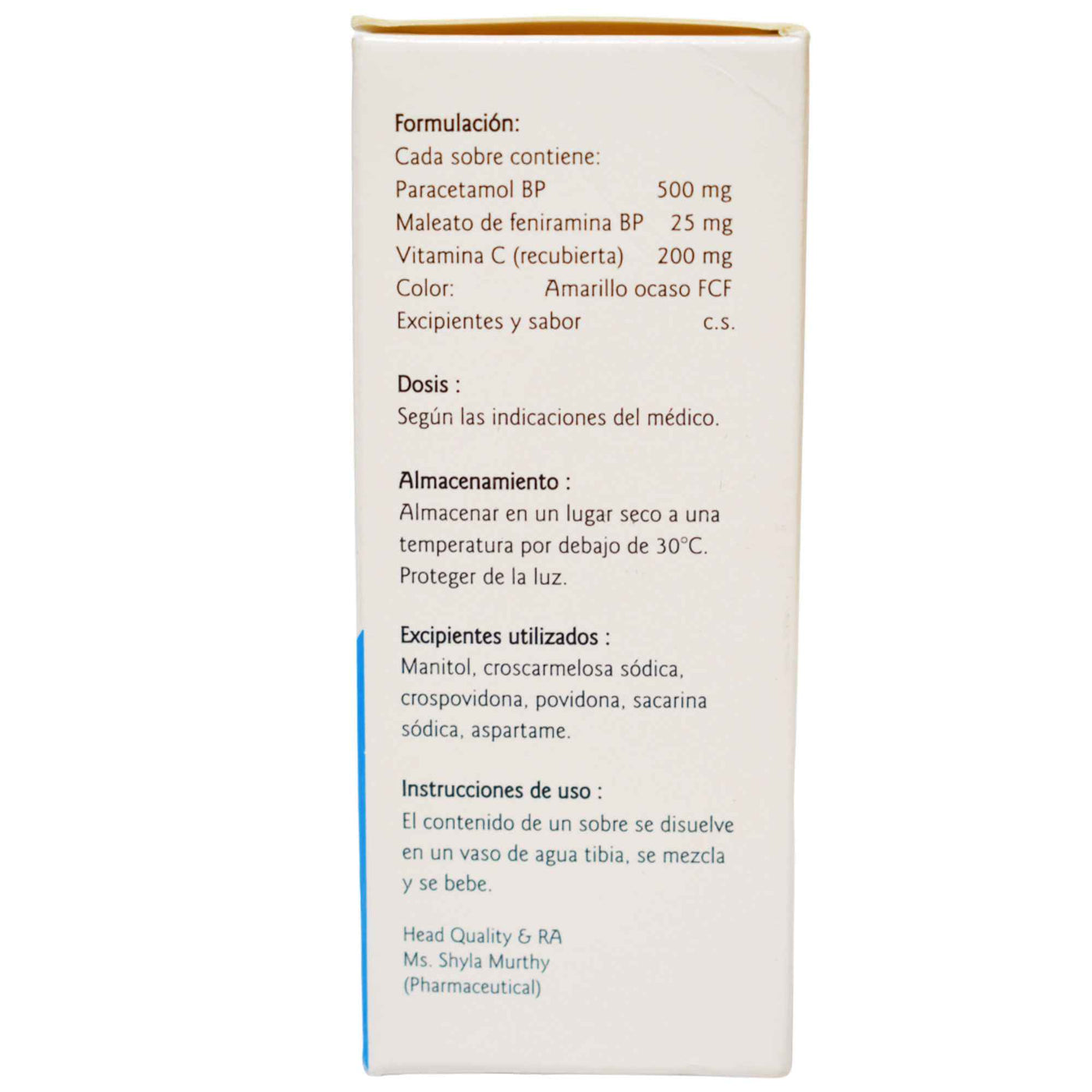 Paravit Paravit C X Sobre— Farmacorp