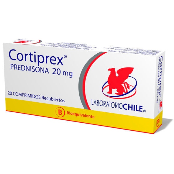 Cortiprex 20Mg Prednisona X Tableta