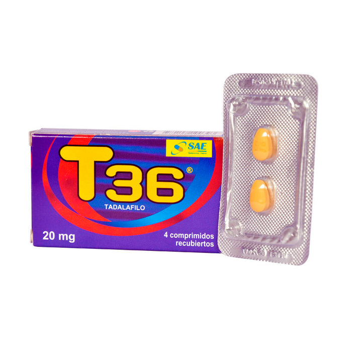 T36 Tadalafilo 20Mg X Tableta