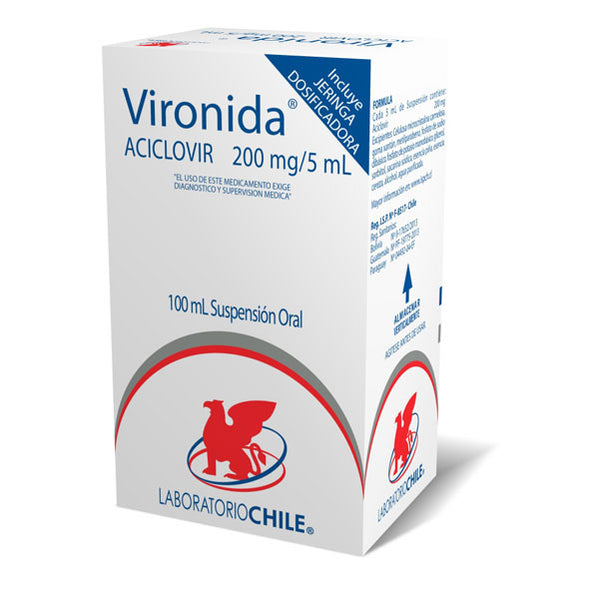 Aciclovir 200Mg 5Ml Suspensión Generico X 60Ml— Farmacorp