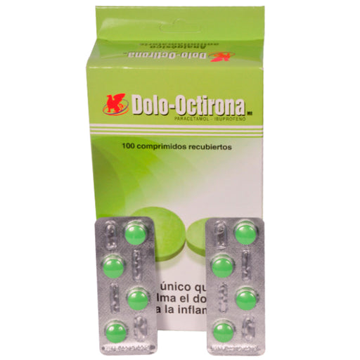 Dolo Octirona Ibuprofeno Paracetamol X Tableta