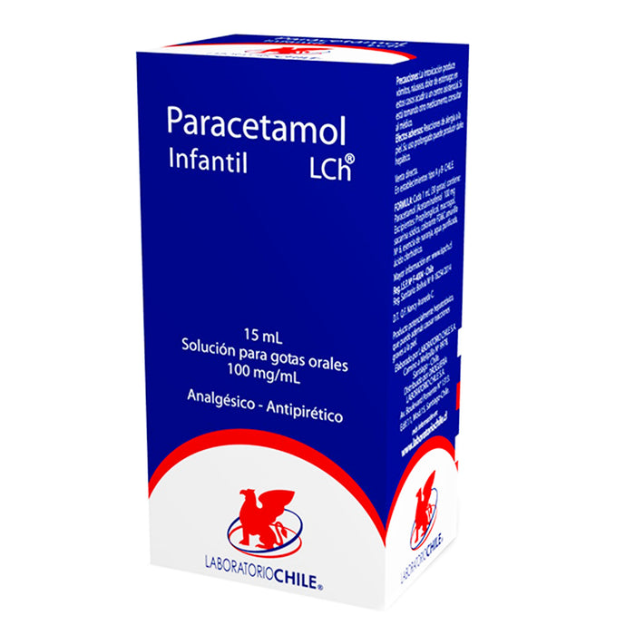 Paracetamol Infantil Lch 100Mg Gotas X 15Ml