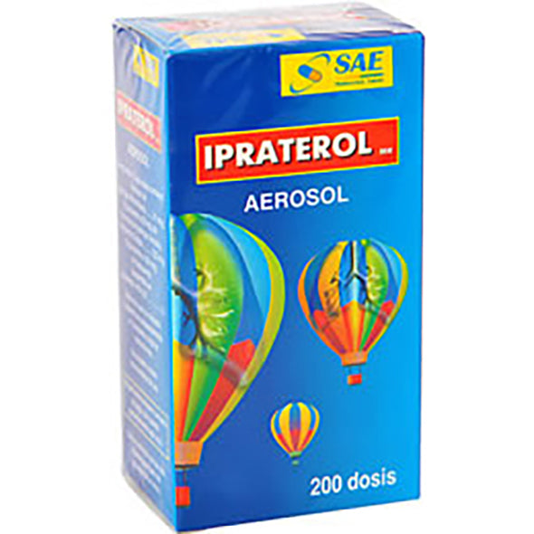 Ipraterol Aerosol X 200Dosis Salbu Bromu De Ipratr