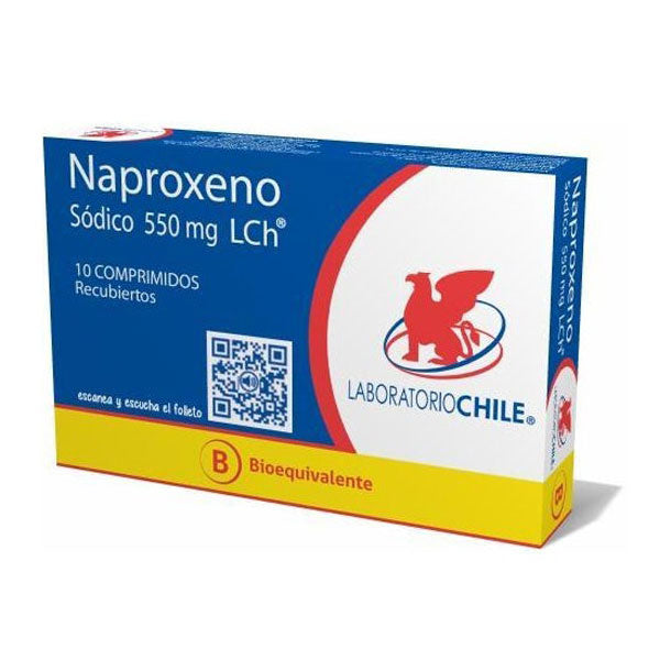 Naproxeno Lch 550Mg X Tableta