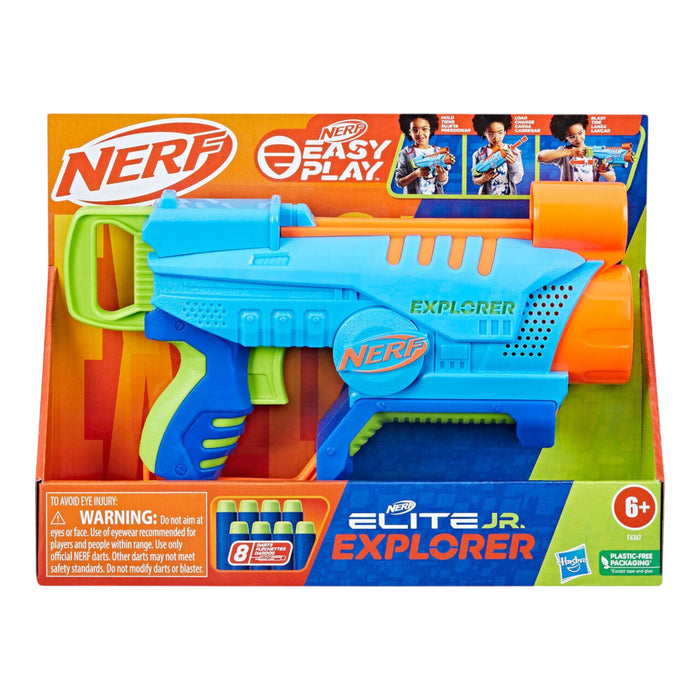 Pistola De Espuma Nerf Elite Jr. Explorer 2.0 Niño