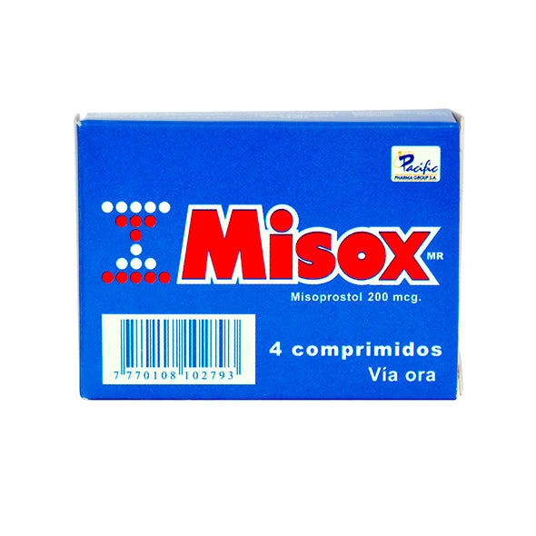 Misox 200Mcg Misoprostol X Tableta