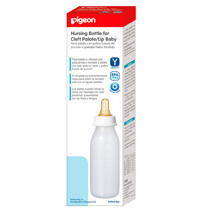 Pigeon Biberón Para Prematuro Labio Hendido Nro 711 X 240Ml