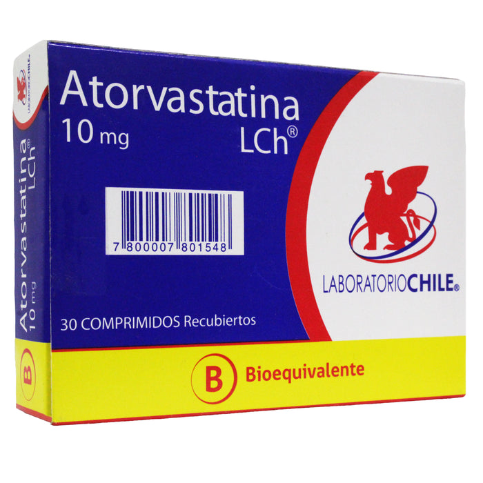 Atorvastatina Lch 10Mg X Tableta