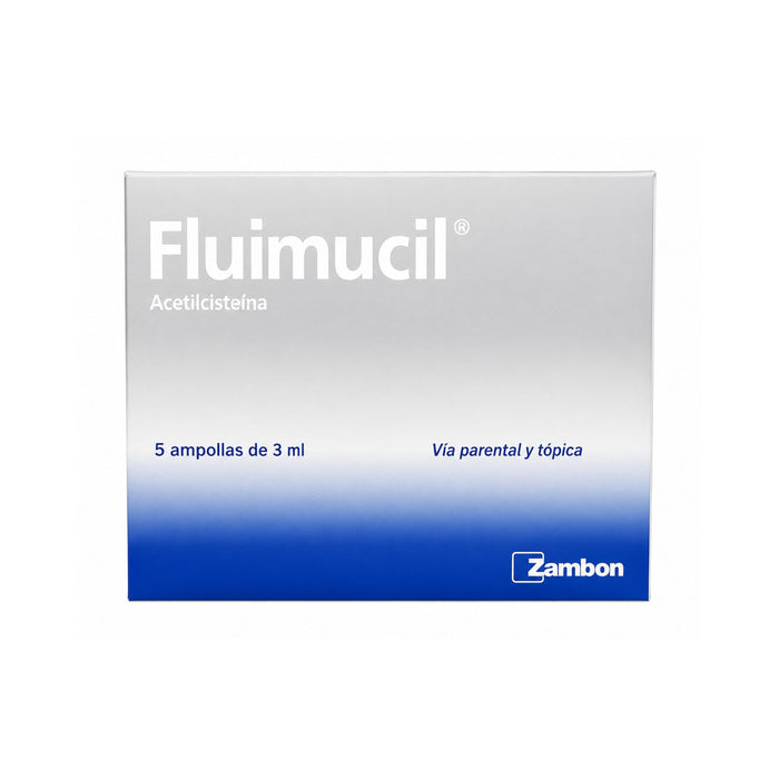 Fluimucil Acetilcisteina 300Mg Im-Iv X Ampolla 3Ml