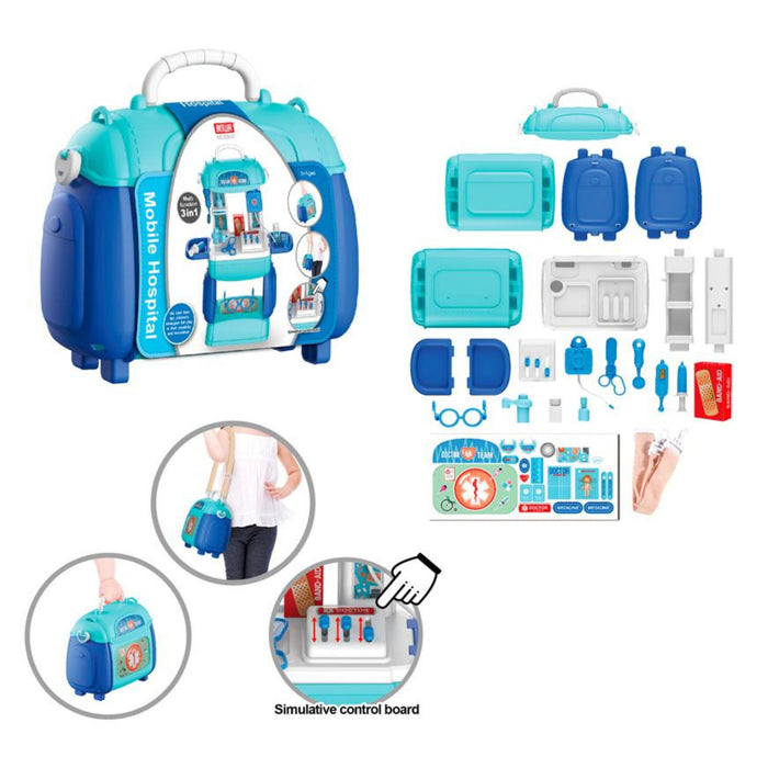 Juguete Set Hospital Bowa Mobile 3+ X 23 Piezas