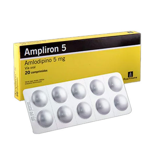 Ampliron 5Mg Amlodipina X Tableta