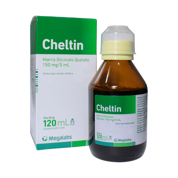 Cheltin 150Mg 5Ml Susp X 120Ml Hierro