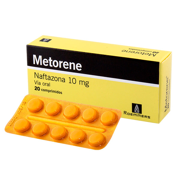 Metorene 10Mg Naftazona X Tableta