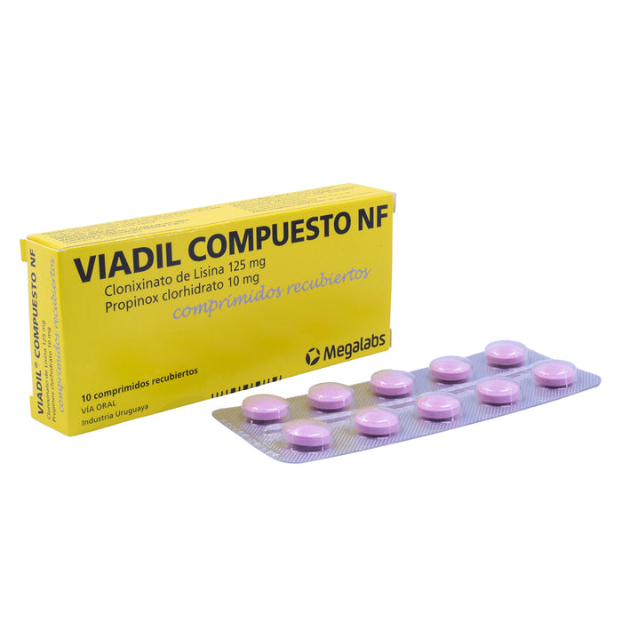 Viadil Compuesto Nf Clonixinato De Lisina 125Mg X Comprimido