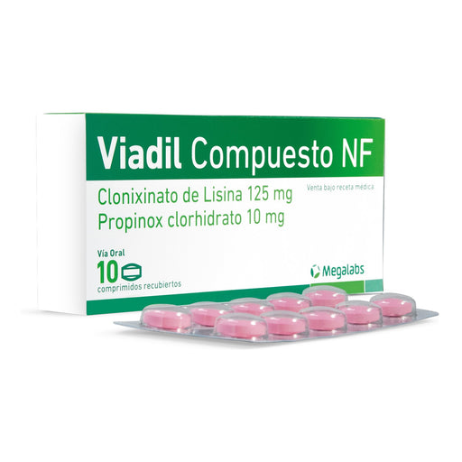 Viadil Compuesto Nf Clonixinato De Lisina 125Mg X Comprimido