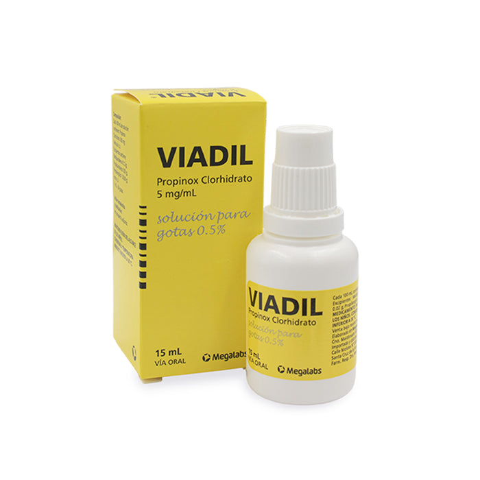 Viadil 5Mg Ml Propinoxato Gotas X 15Ml