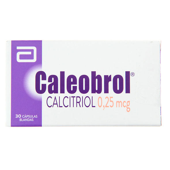 Caleobrol Calcitriol 0.25Mcg X Capsula Blanda