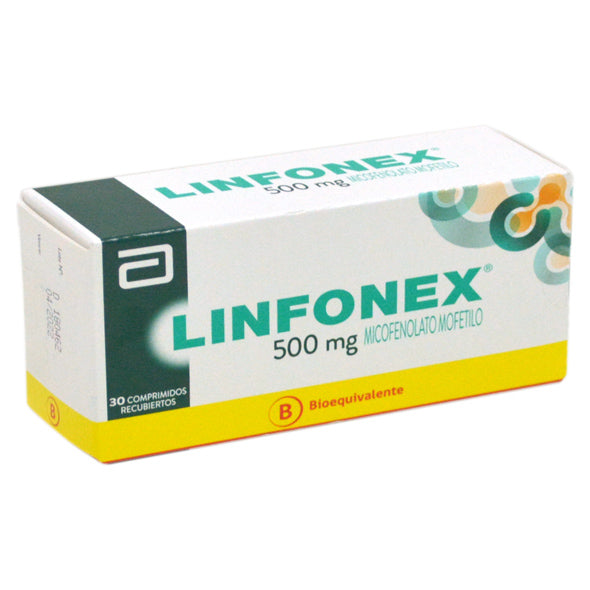 Linfonex 500Mg Micofenolato Mofetilo X Tableta