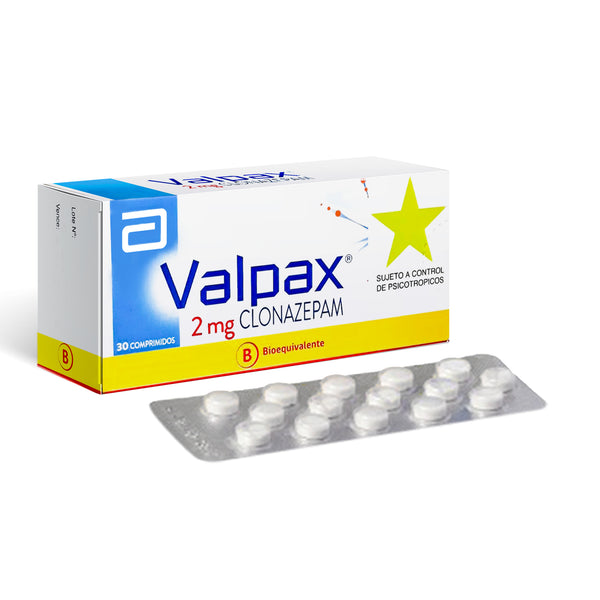 clonazepam 2mg receta