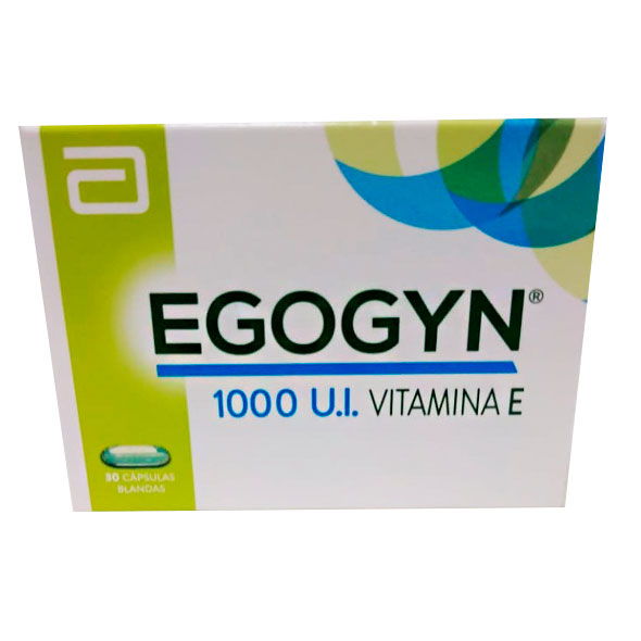 Egogyn 1000Ui Vitamina E X Capsula Blanda