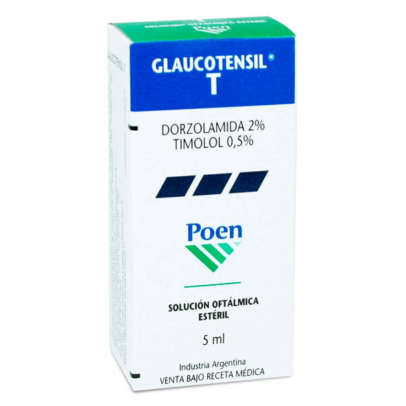 Glaucotensil T Colirio X 5Ml Dorzolamida Timolol