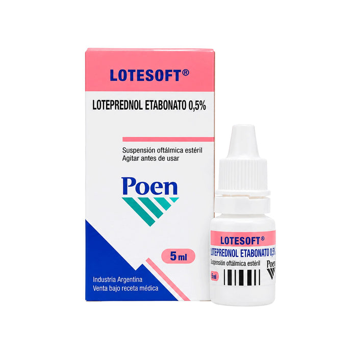 Lotesoft Loteprednol Etabonato 0.5% Colirio X 5Ml