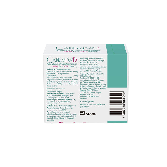 Caprimida D X Cápsula